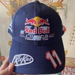 Red Bull Racing Men's Navy Blue Embroidered Cap